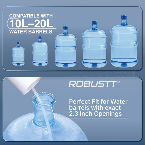 Robustt Electic water dispenser compatible with 10L-20L bottles