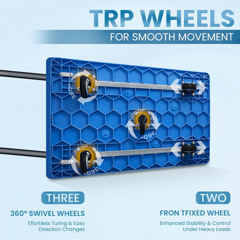 Heavy Duty trolley with trp wheels