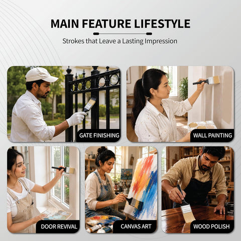Paint Brush used for Wall Painting, Doors & Windows