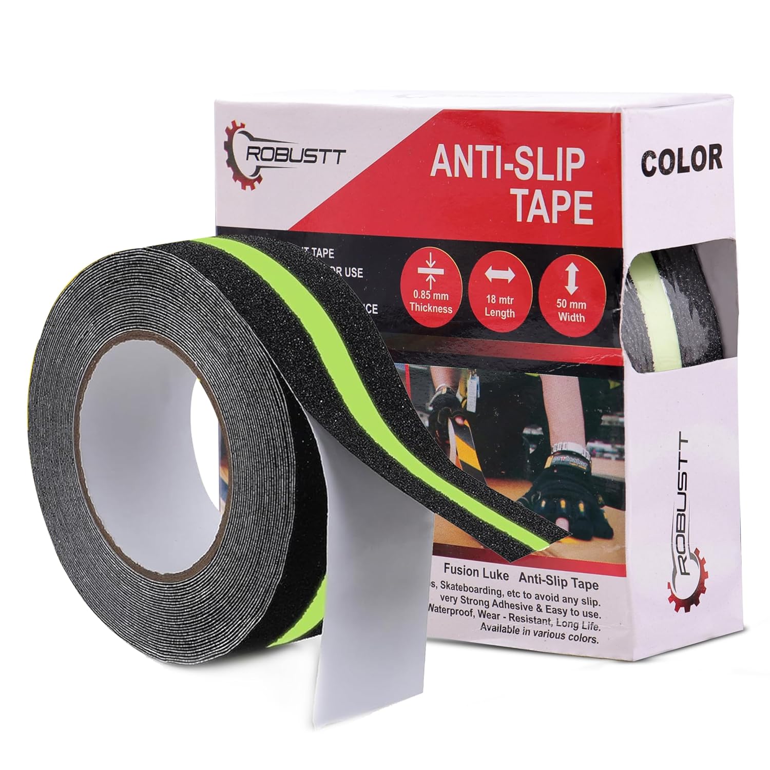 TONY STARK Anti Skid Tape For Stairs, High Traction And Prevents Risk