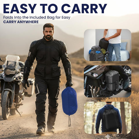 Easy to Carry Two wheeler cover
