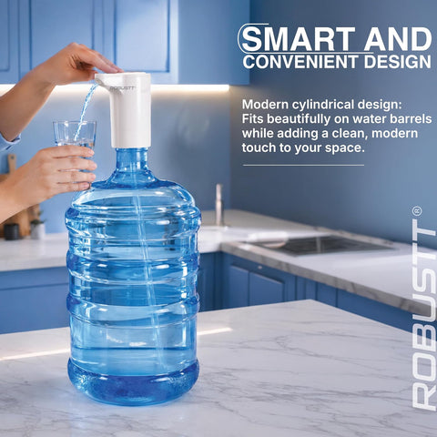 Robustt Electric water dispenser with mordern cylindrial design