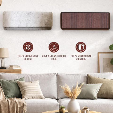Split AC Cover helps shield from moisture