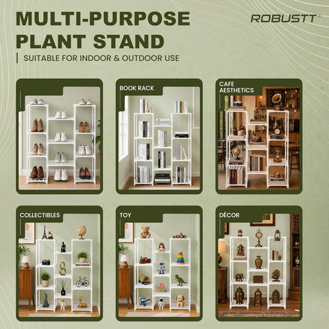 Robustt  Multi-purpose Plant stand suitable for indoor & outdoor use