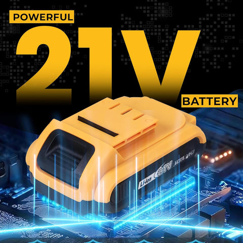Robustt Handheld Cordless Chainsaw Machine with Safety Lock | 2 Rechargeable 21V Lithium Batteries With Charger | Super Sharp Wood Cutting Machine Chain | Overheating Protection Brushless Motor