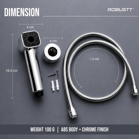 Robustt Faucet dimensions with weight of 100G
