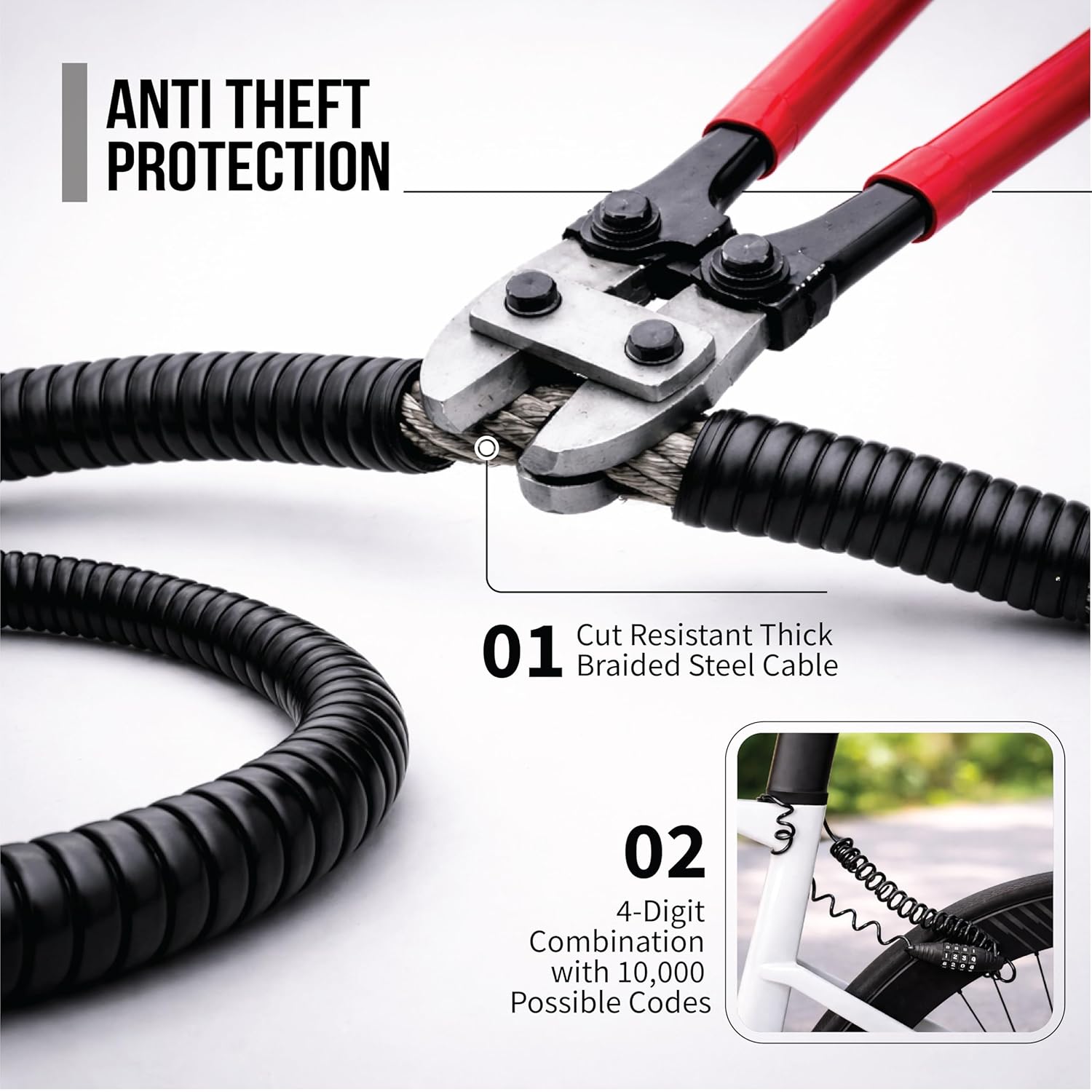 Anti theft Protection Cable 