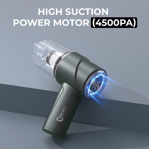 Robustt Wireless Portable Car Vacuum Cleaner With Blower