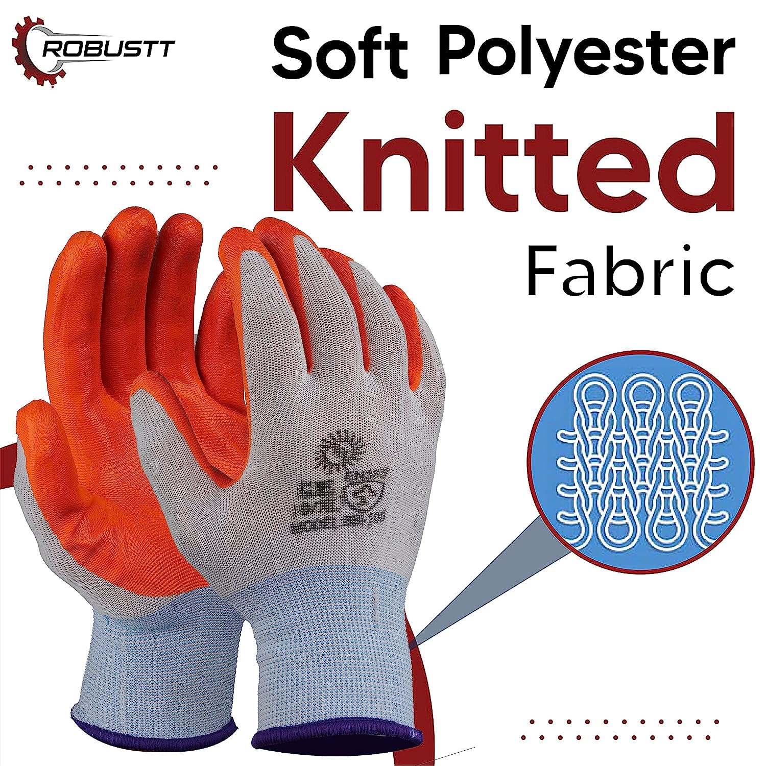 Buy Nylon Nitrile Coated industrial hand gloves Anti-Cut, Cut