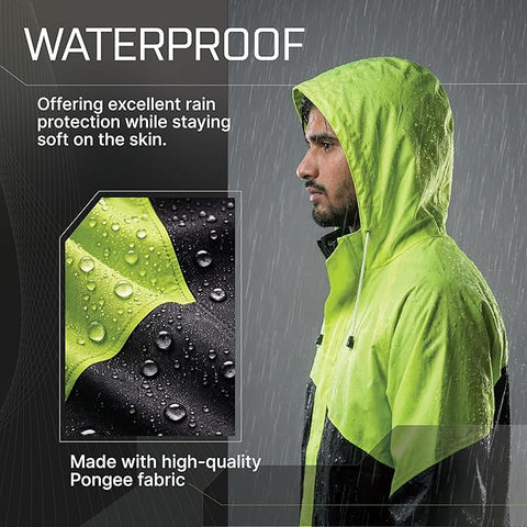 Waterprrof Pongee Rain Suit for Men and Women