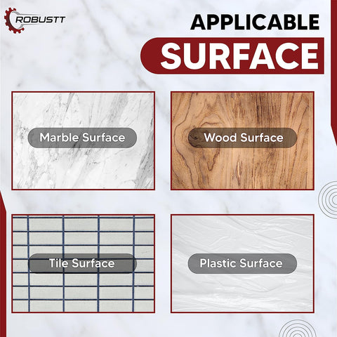 Robustt Double Sided Tape (3m x 3cm), Heavy Duty, Transparent IVY Grip Tape, Removable Traceless Mounting Best Suited for Wall Tape, Kitchen, Home Décor & DIY
