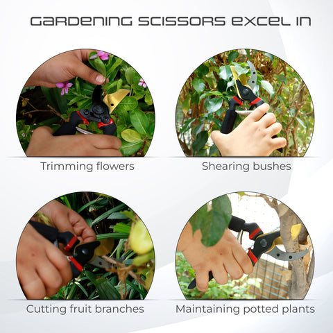 Robustt Branches Plants Scissors Prunner Fruit Vegetable Garden Shear Tree Branch Pruners Metal Garden Flowers