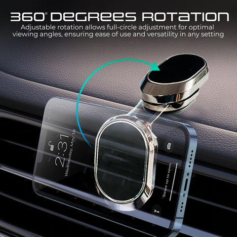 Robustt Magnetic Phone Holder Super Strong Grip (Square)