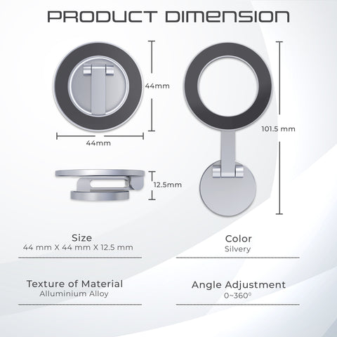 Robustt Magnetic Phone Holder (Circular)