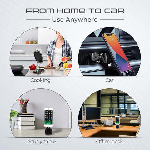 Robustt Magnetic Phone Holder Super Strong Grip (Square)