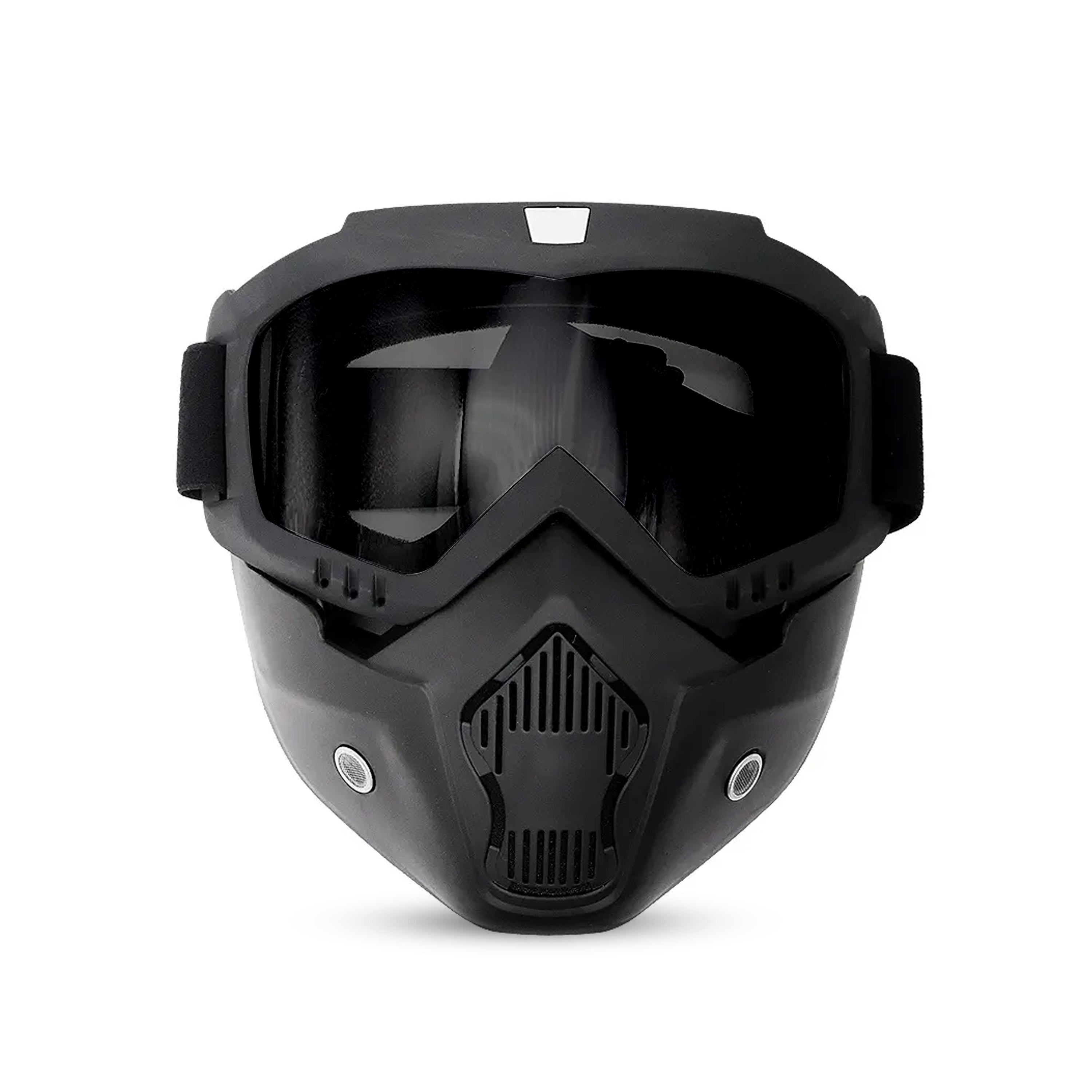 Buy Reusable Riding Mask & Bike Goggle (Black) Online – Robustt