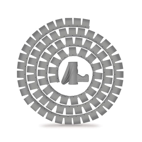 Robustt Cable Zipper 30 Diameter Cable Zipper