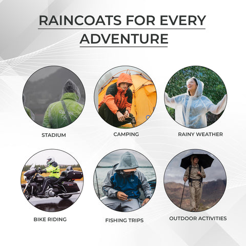 Robustt Unisex Waterproof Rain Suit Sky Blue