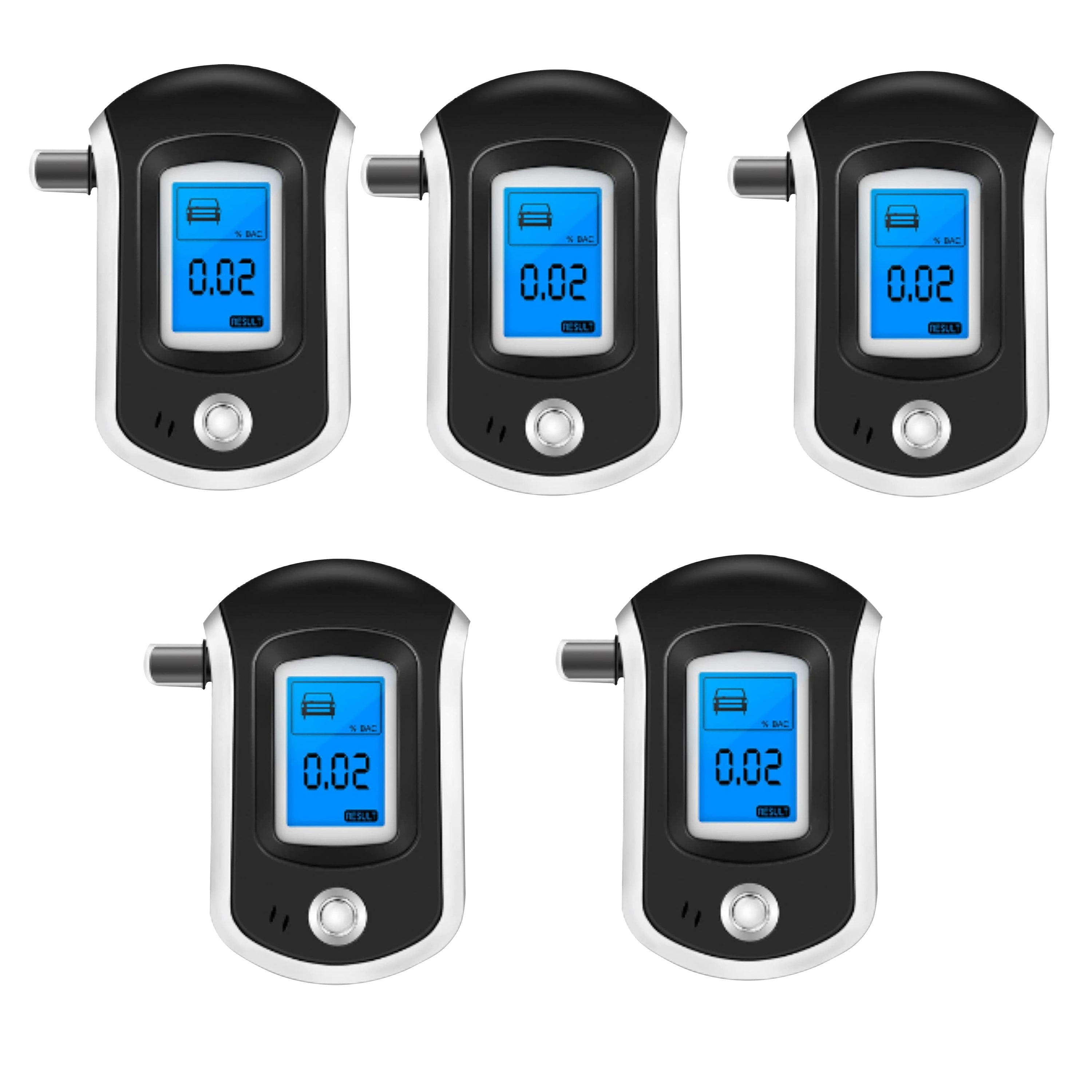 UOUCOO Alcohol Tester, Promille Tester, Portable Alcohol Tester, Police  Accurate, with 5 Mouthpieces, Per Mille Meter, Police Accurate,  Semiconductor Sensor, Breath Alcohol Tester, with Digital LCD : :  Health & Personal Care