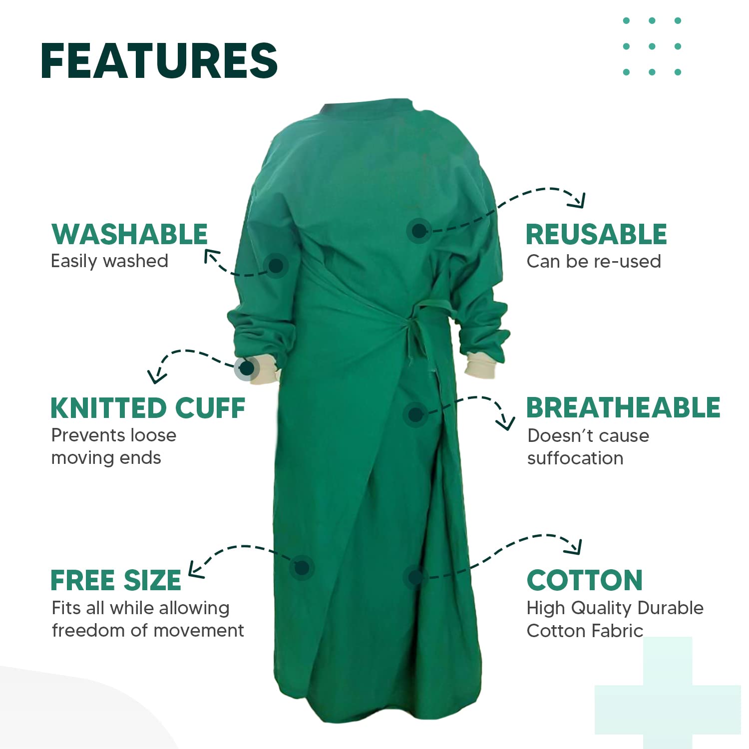Good Price Disposable Surgical Gown Reinforced - China Reinforced Surgical  Gown, SMS Surgical Gown | Made-in-China.com