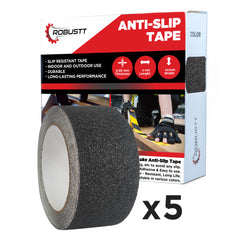 Buy Anti-Slip/ Anti-Skid Black Tape 10 Mtr Guaranteed at Best Price –  Robustt