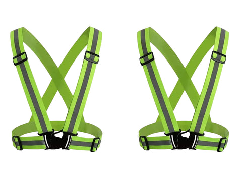 Buy Safety Reflective Cross Belt (Green) – Robustt